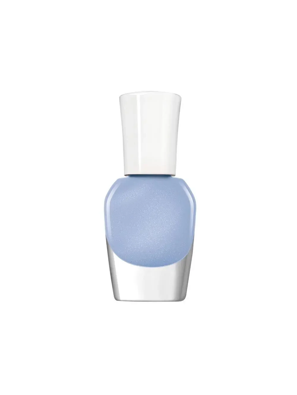 Sally Hansen #370 Crystal Blue Nail Polish 100% Vegan Plant Based for Nail Care